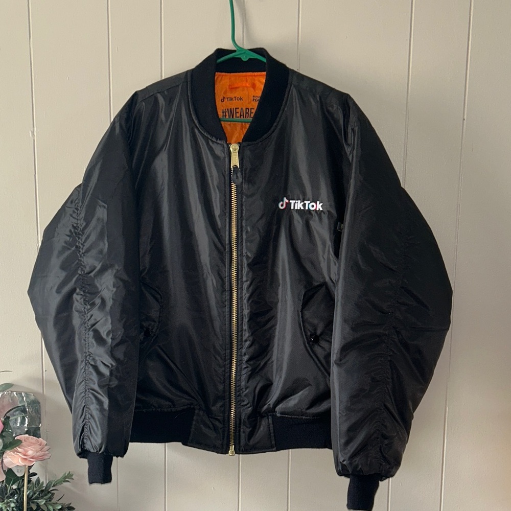 BOBBLEHAUS Black Bomber Jacket